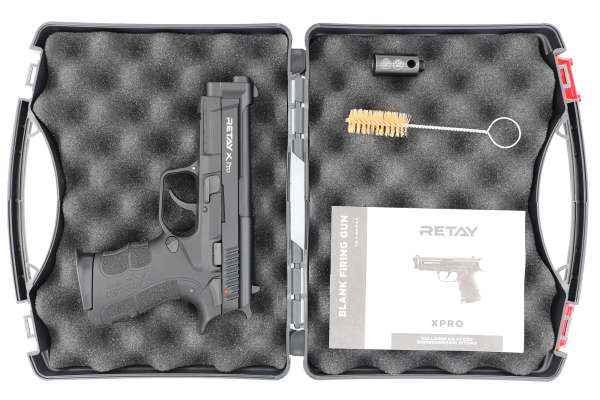 Retay X Pro Schreckschuss Pistole 9mm P.A.K. brüniert