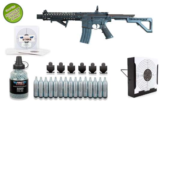 Crosman SBR Luftgewehr Set - CO²-Power & Vielseitigkeit für unbegrenzten Schießspaß | Inkl. Magazin,