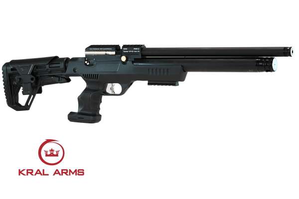 Kral Arms Puncher NP-03 Pressluftgewehr Kal. 4,5mm Diabolo mit 14-Schuss Magazin schwarz