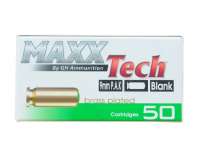 Maxxtech Platzpatronen 9mm PAK vermessingt 50 Stück Blanks Maxxtech Platzpatronen 9mm PAK vermessingt 50 Stück Blanks