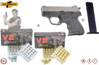 ZORAKI 906 - Komplett Set - Schreckschuss-Pistole Kal. 9mm P.A.K + Munition und Zubehör ZORAKI 906 - Komplett Set - Schreckschuss-Pistole Kal. 9mm P.A.K + Munition und Zubehör