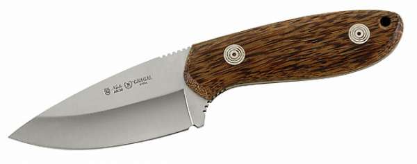Nieto Gürtelmesser, Stahl AN.58, Palmwood, Scheide