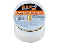 gsg205235_GSG-9 Bullet 9 mm R.Knall vermessingt, 50 Stk. gsg205235_GSG-9 Bullet 9 mm R.Knall vermessingt, 50 Stk.