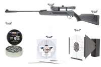 5-tlg First Strike Bearhunter Knicklauf Luftgewehr Zielfernrohr Kugelfang Diabolos Set 5-tlg First Strike Bearhunter Knicklauf Luftgewehr Zielfernrohr Kugelfang Diabolos Set