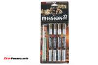 Mission 22 Sortiment 22teilig - 15mm Pyrotechnik Mission 22 Sortiment 22teilig - 15mm Pyrotechnik