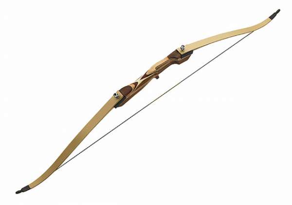 Recurve-Bogen, 56 Zoll, Zuggewicht 16 lbs.