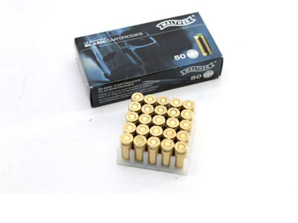 Platzpatronen Walther Kal. 9 mm P.A.K. 100 Schuss