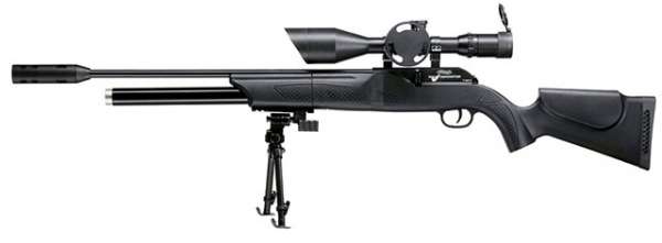 Walther 1250 FT Dominator mit Schalldämpfer