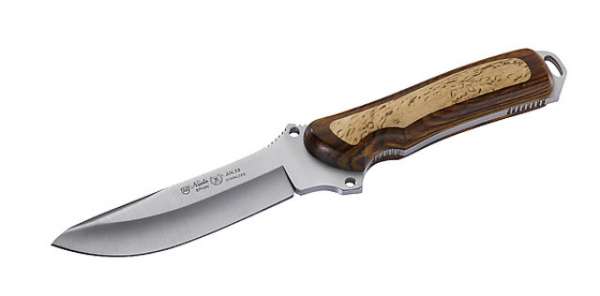 Nieto Gürtelmesser, Stahl AN.58, Klinge 13 cm, Cocobolo, Birke,