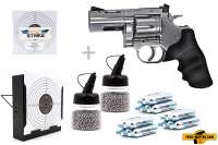 Co² Pistole Komplettset: Dan Wesson 715 2.5" ASG, Kugelfangkasten & Zubehör Co² Pistole Komplettset: Dan Wesson 715 2.5" ASG, Kugelfangkasten & Zubehör