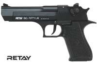 RETAY Big Fifty Schreckschuss Pistole 9 mm P.A.K Vollmetallausführung brüniert RETAY Big Fifty Schreckschuss Pistole 9 mm P.A.K Vollmetallausführung brüniert