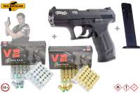 Walther P99 - Komplett Set - Schreckschuss-Pistole Kal. 9mm P.A.K + Munition und Zubehör Walther P99 - Komplett Set - Schreckschuss-Pistole Kal. 9mm P.A.K + Munition und Zubehör