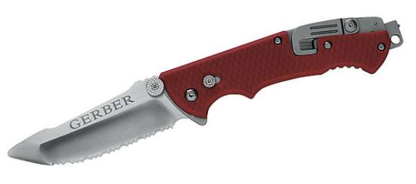 Gerber Rettungsmesser Hinderer Rescue, Nylonetui