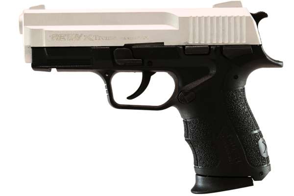 Retay X Treme Nickel 9mm P.A.K. kaufen | Schreckschusspistole mit 14 Schuss & Koffer
