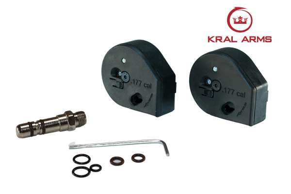 Kral Arms Luftgewehr - inklusive 2x 14- Schuss Magazin und Schnellfülladapter