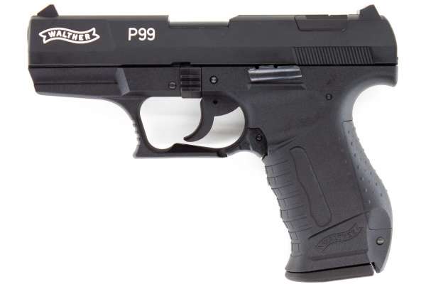 Walther P99 Schreckschuss Pistole 9mm PAK brüniert, Ansicht 1