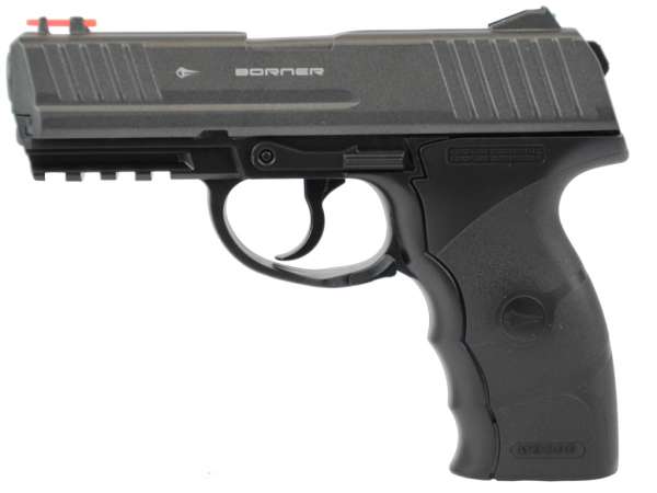 Borner W3000 CO2 Pistole BB Gun Air Pistol 4,5mm (.177) Stahlrundkugeln