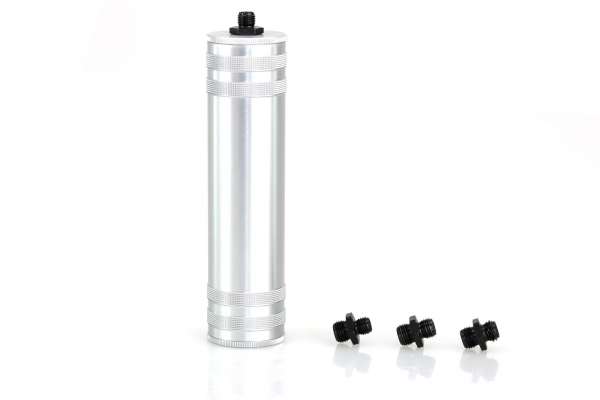 Silah Schalldämpfer Silber für Schreckschusspistolen & Schreckschussrevoler