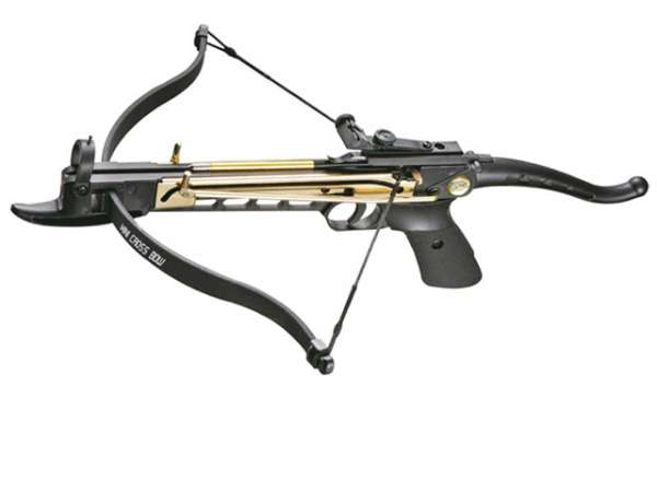 Hunting Gear Deals: Pistolenarmbrust Cobra + Pfeile 12er Pack + Strohzielscheibe + Einsatzmesser