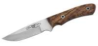 Nieto Gürtelmesser, rostfrei, Olivenholz, Klinge 11 cm, Leder Nieto Gürtelmesser, rostfrei, Olivenholz, Klinge 11 cm, Leder