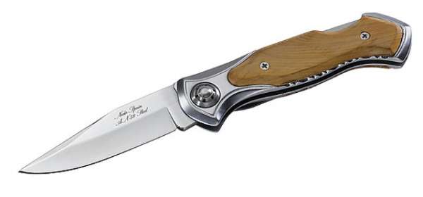 Nieto Taschenmesser, Stahl AN.58, Buche, Aluminium, Heftlänge 11