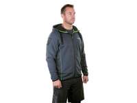 WX Premium Sweat-Jacke Unisex Gr. M anthrazith/grün WX Premium Sweat-Jacke Unisex Gr. M anthrazith/grün