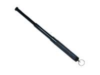 Teleskopschlagstock Mini 12" mit Schlüsselring schwarz Teleskopschlagstock Mini 12" mit Schlüsselring schwarz