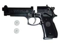 Vorschau: Beretta M 92 FS, schwarz brüniert, C02 Pistole Vorschau: Beretta M 92 FS, schwarz brüniert, C02 Pistole