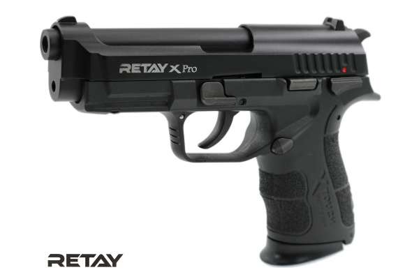 Retay X Pro Schreckschuss Pistole 9mm P.A.K. brüniert