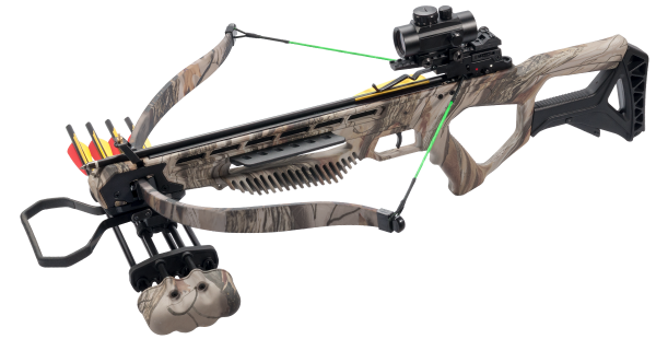 Recurve Armbrust Specter 175 lbs - Camo - Komplett Set