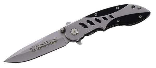 Smith and Wesson Extrem Ops, Stahl 440 A, Edelstahl-Heft, G-10-E