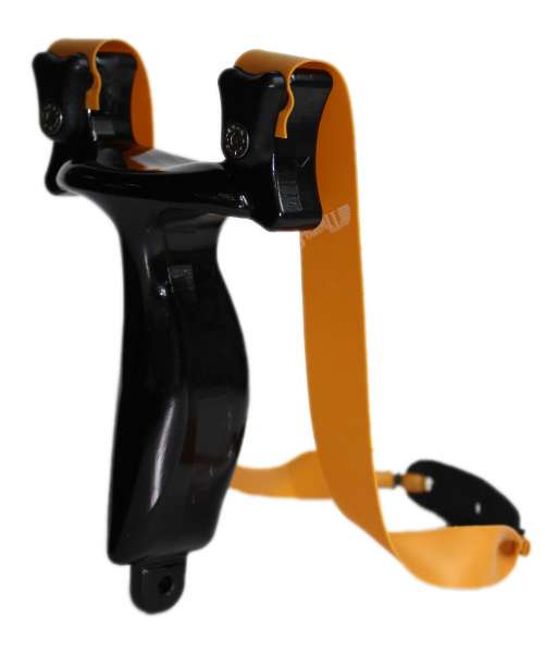 RAMbone 2.0 – Clips, black mit TBG-SMSt-Single Bandset Schleuder Zwille Slingshost
