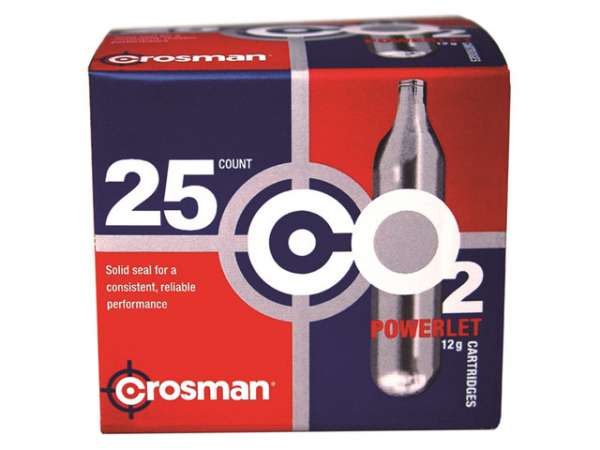 Crosman CO2-Kapseln 12g 25 Stück