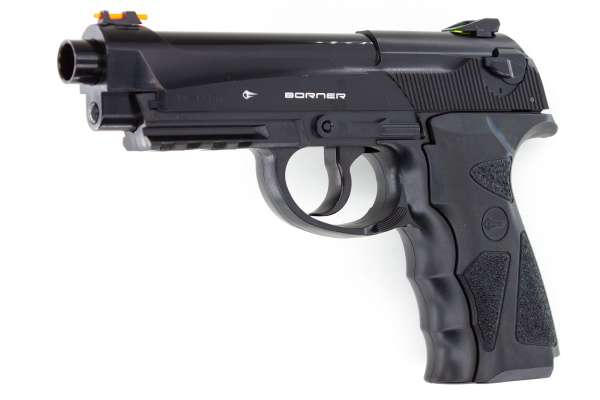 Borner Sport 306 P CO2 Pistole BB Gun Air Pistol, 4,5mm (.177) Stahlrundkugeln