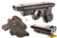 Piexon Pfefferspraypistole Jet Protector JPX + Holster + Zusatzmagazin Piexon Pfefferspraypistole Jet Protector JPX + Holster + Zusatzmagazin
