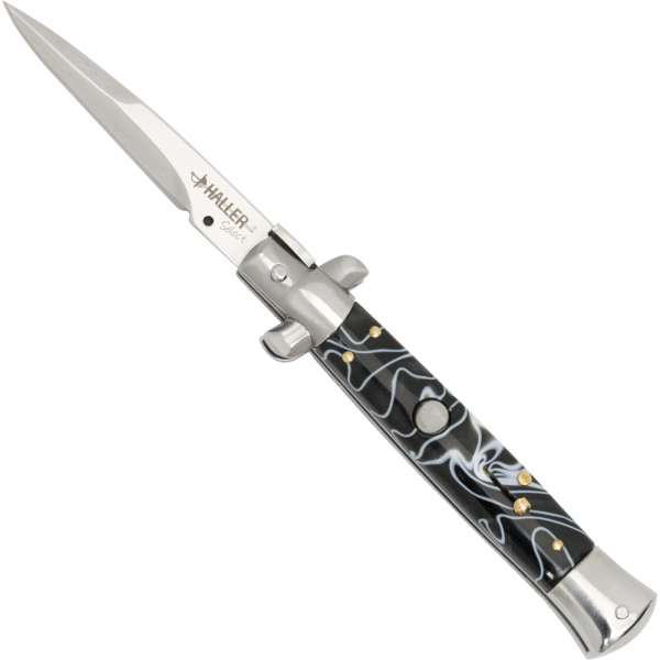 Haller Select Springmesser Sprogur schwarz - Klinge 83mm (Foto 1) Haller Select Springmesser Sprogur schwarz - Klinge 83mm (Foto 1)
