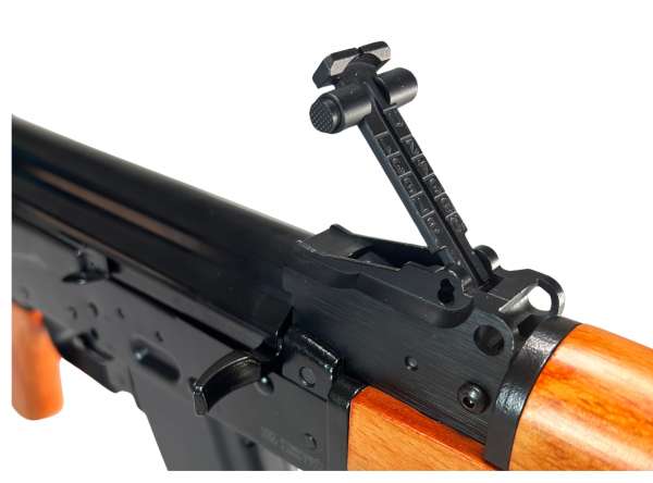 Borner AK74 4,5 mm BB - CO² Luftgewehr - 19 Schuss - Echtholz- Griffe & Schaft