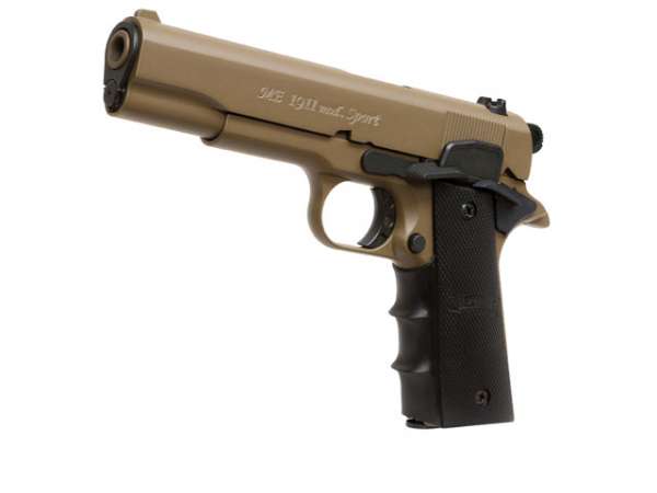 Schreckschusspistole ME Mod. 1911 Sport 9mm P.A.K. dark earth