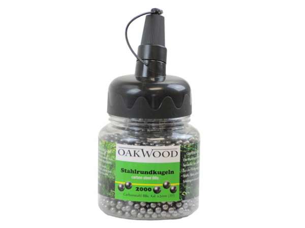 Oakwood Stahlrundkugel 2.000 Stk. carbon