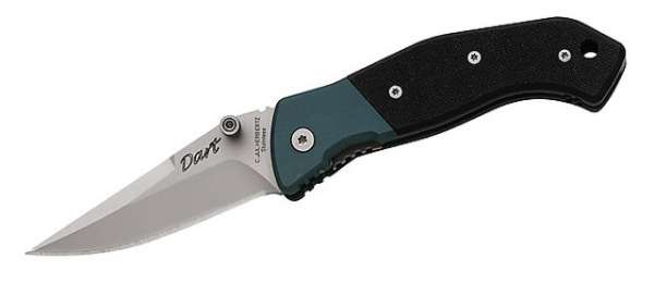 Herbertz Einhandmesser, Reihe Dart, Aluminium/G-10, Clip