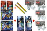 Pyro Munition Set Mega 176 Teile + 200 Schuss 9mm PAK Platzpatronen Pyro Munition Set Mega 176 Teile + 200 Schuss 9mm PAK Platzpatronen