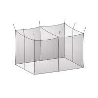 Vorschau: Basic Nature Moskitonetz 'Klassik' Doppel Vorschau: Basic Nature Moskitonetz 'Klassik' Doppel