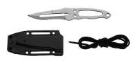Herbertz Neck-Knife, Stahl AUS 6, Sägezahnung, Kunstst-Scheide Herbertz Neck-Knife, Stahl AUS 6, Sägezahnung, Kunstst-Scheide