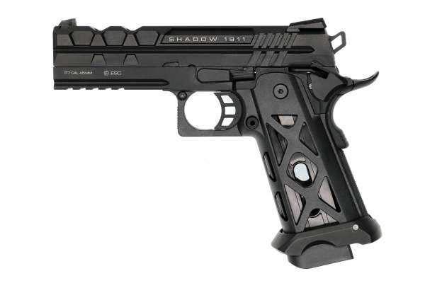 NxWerks NX 1911 Shadow CO2-Luftpistole Kal. 4,5mm Stahl-BB Blowback Metallschlitten schwarz (Foto 1)