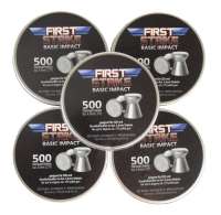 First Strike Diabolo 2500 Stk. 4,5mm(.177) Flachkopf First Strike Diabolo 2500 Stk. 4,5mm(.177) Flachkopf