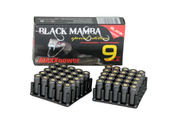 Black Mamba Platzpatronen 9 mm P.A.K. MaxxPower Special Edition