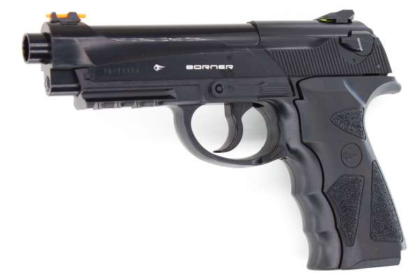 Borner Sport 306 P CO2 Pistole BB Gun Air Pistol, 4,5mm (.177) Stahlrundkugeln