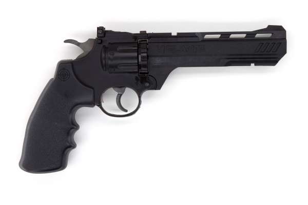 Crosman Vigilante CO2 Revolver 4.5mm (.177) Diabolo und BB (Stahlrundkugeln)
