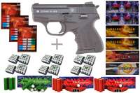 Schreckschuss Silvester Set XXL Zoraki 906 Chrom + 600 Teile Schreckschuss Silvester Set XXL Zoraki 906 Chrom + 600 Teile