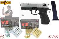 ZORAKI 4918- Komplett Set - Schreckschuss-Pistole Kal. 9mm P.A.K + Munition und Zubehör ZORAKI 4918- Komplett Set - Schreckschuss-Pistole Kal. 9mm P.A.K + Munition und Zubehör